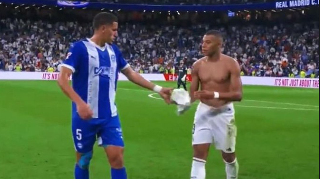 Polêmica em La Liga: Abdel Abqar é Substituído Após Pedir Camisola de Mbappé